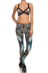 Turkey Feathers Jasmine Sports Bralette - POPRAGEOUS
 - 3
