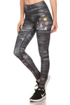 Camoflare Dream Leggings - MONO - POPRAGEOUS
 - 1