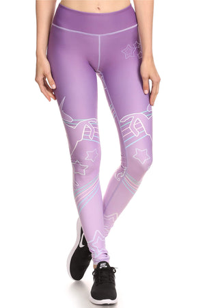 Purple Unicorn Dream Leggings - POPRAGEOUS
 - 1