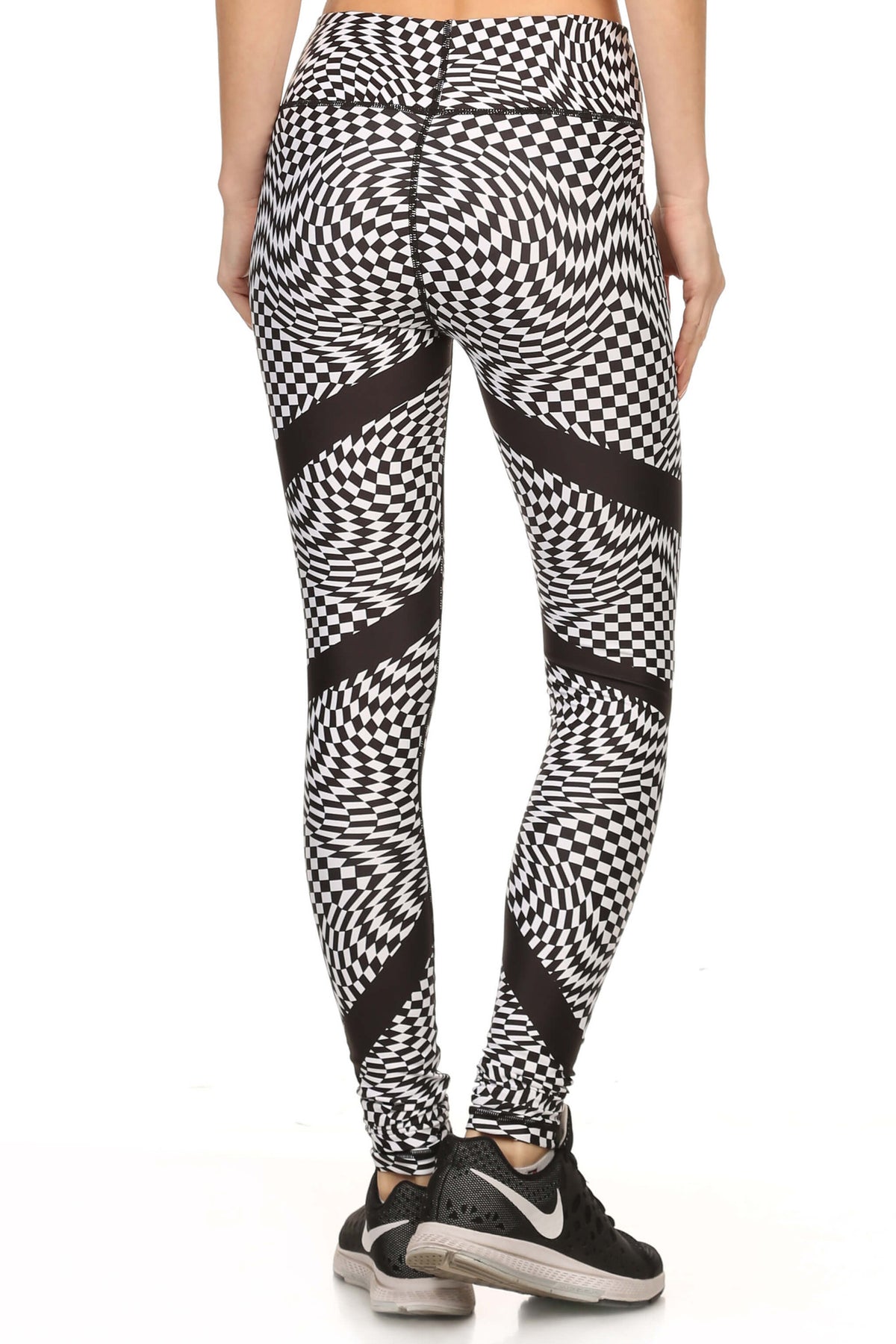 Trippy Checkers Dream Leggings - POPRAGEOUS
 - 4