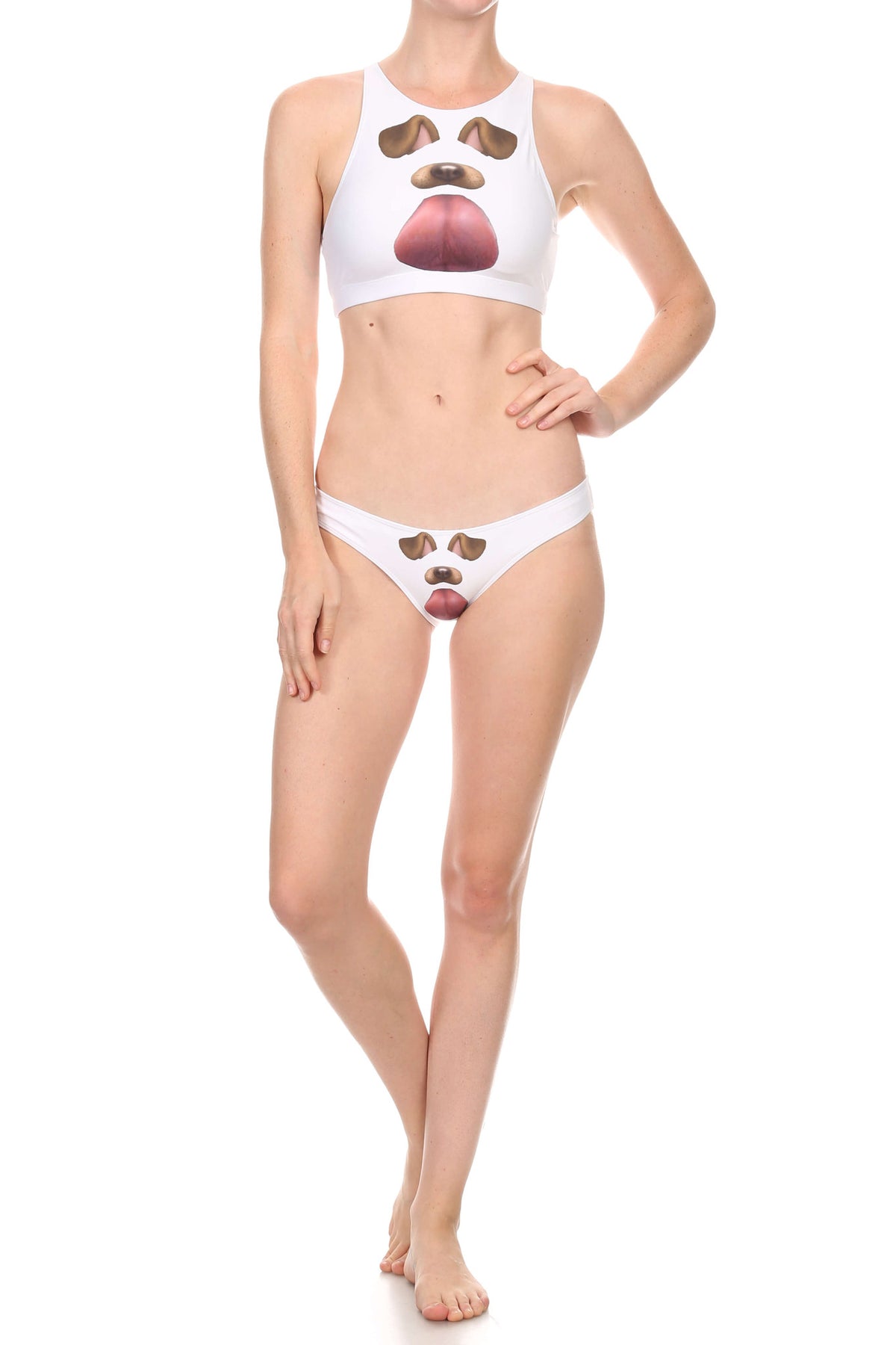 Snap Pup Full Bikini Bottom - OG - POPRAGEOUS
 - 3