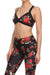 Red Roses Jasmine Sports Bralette