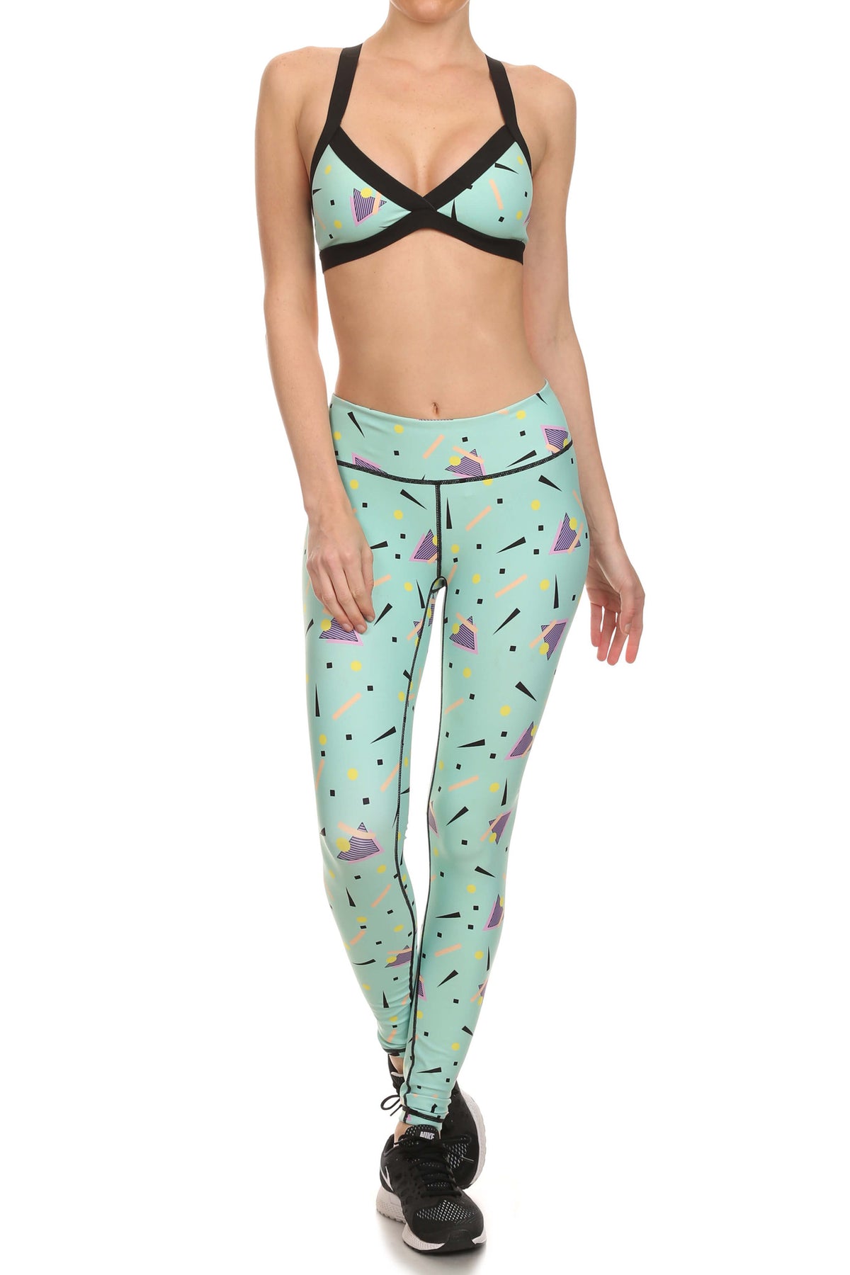 90's Mint Jasmine Sports Bralette - POPRAGEOUS
 - 3