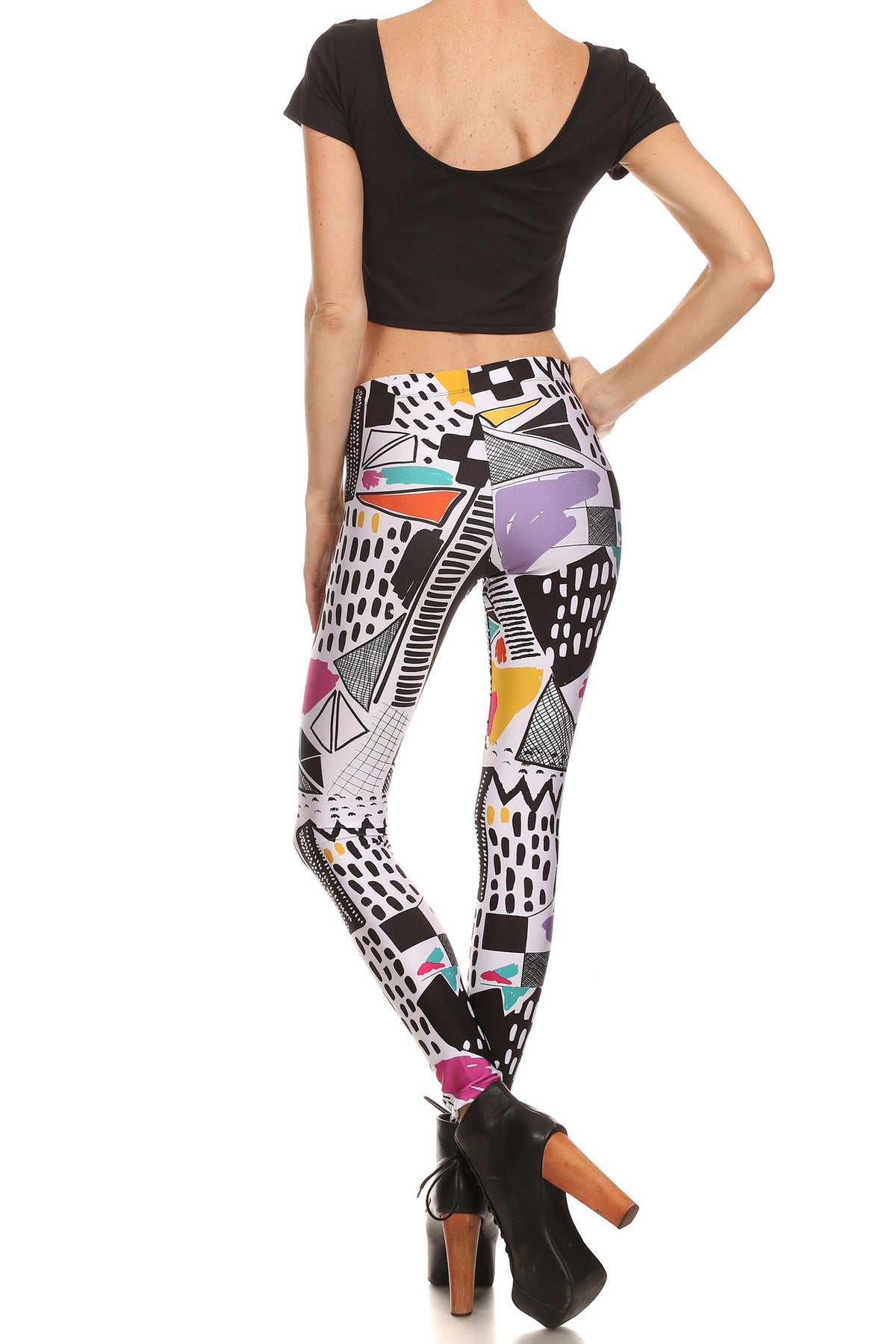 90's Thrift Leggings - POPRAGEOUS
 - 4