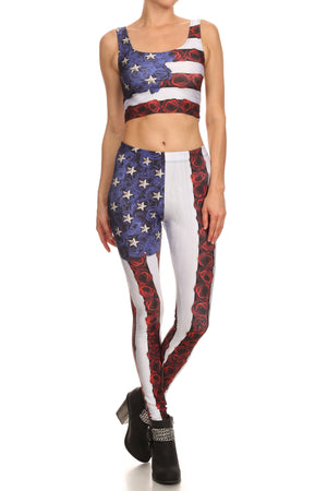 American Beauty Leggings - POPRAGEOUS
 - 1