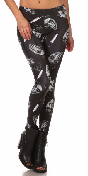 Bates Motel Leggings - POPRAGEOUS
 - 1