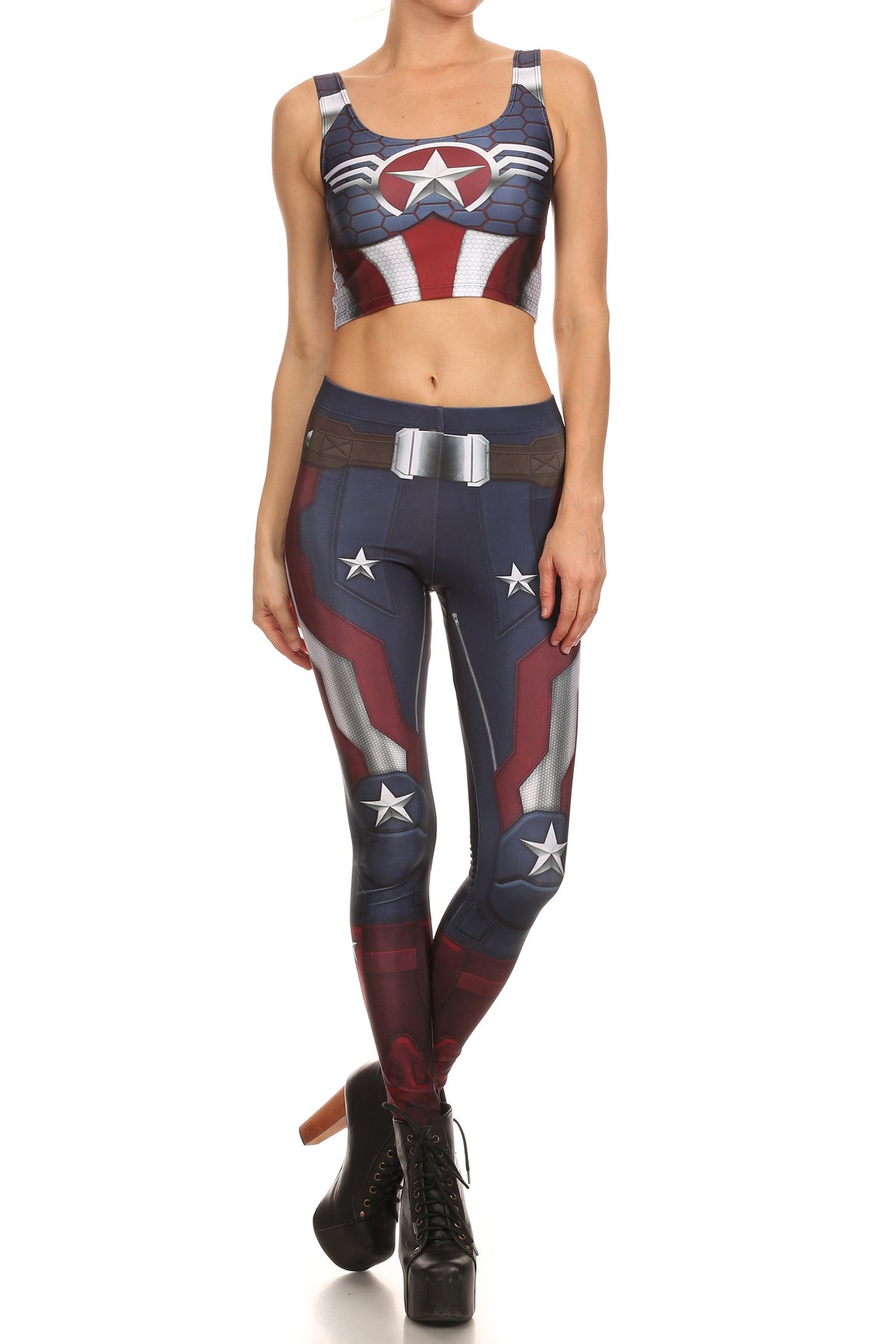 Murica Leggings - POPRAGEOUS
 - 1