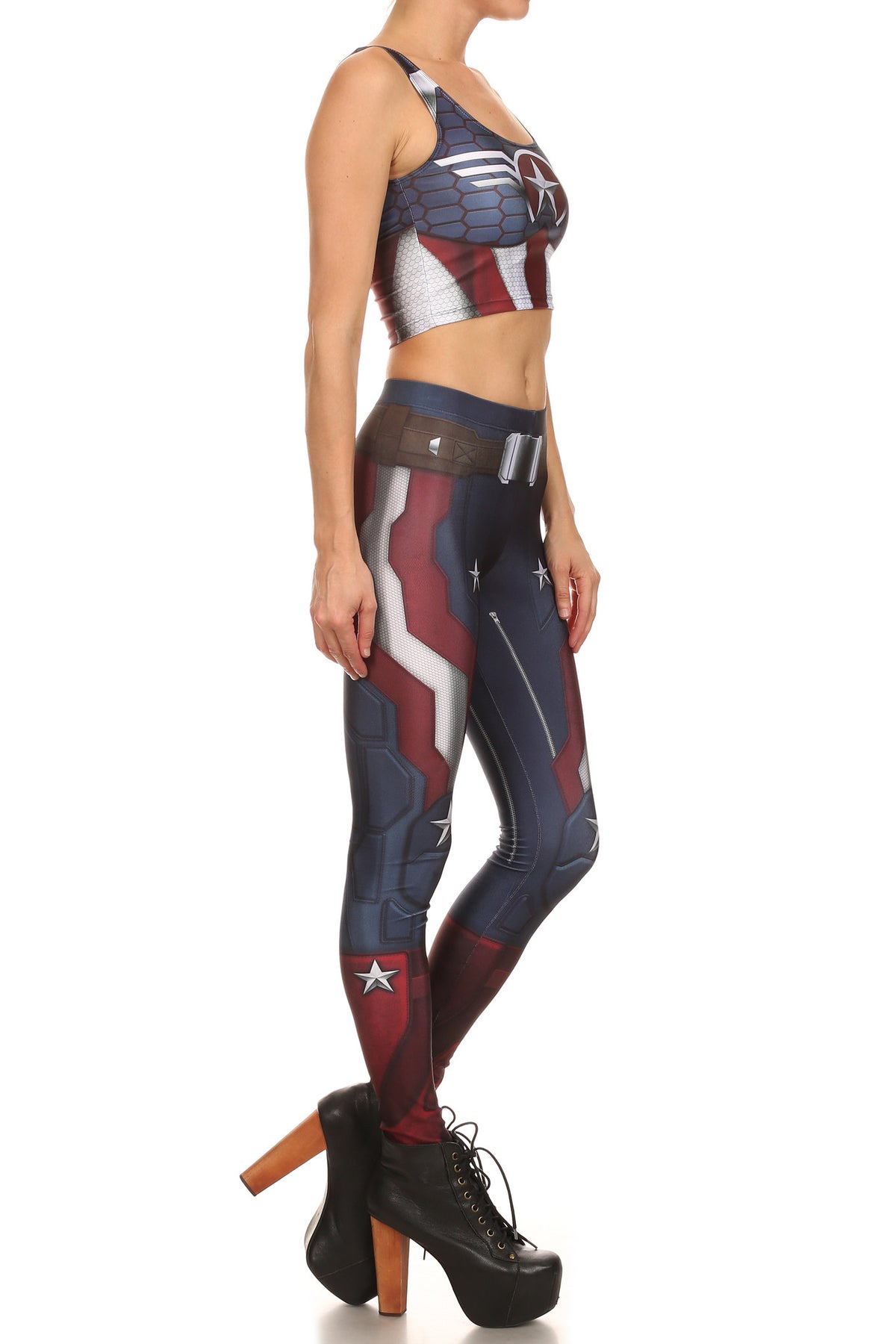 Murica Leggings - POPRAGEOUS
 - 3