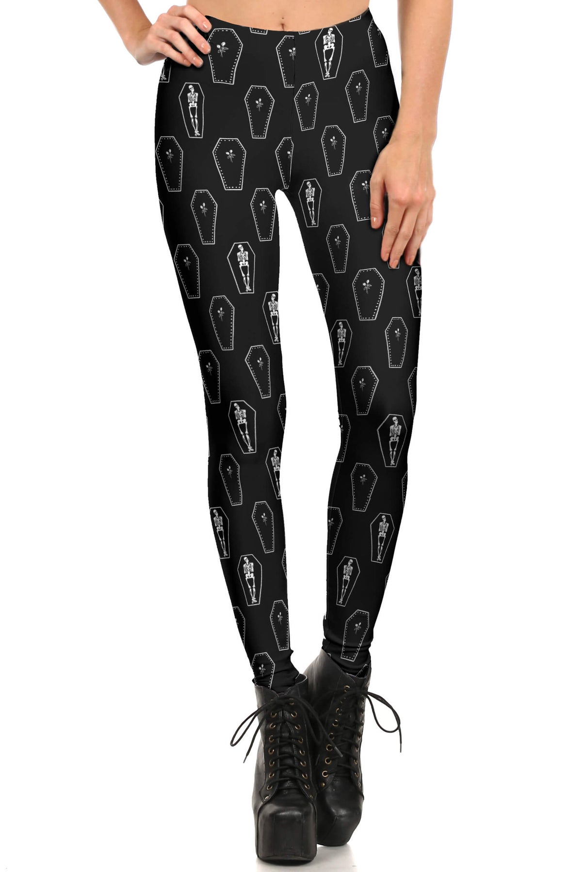 Coffin Leggings - POPRAGEOUS