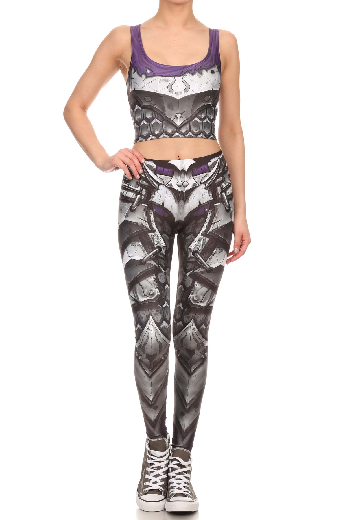 Comic Armor Leggings - POPRAGEOUS
 - 4