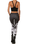 Naked Skull Leggings - POPRAGEOUS
 - 4