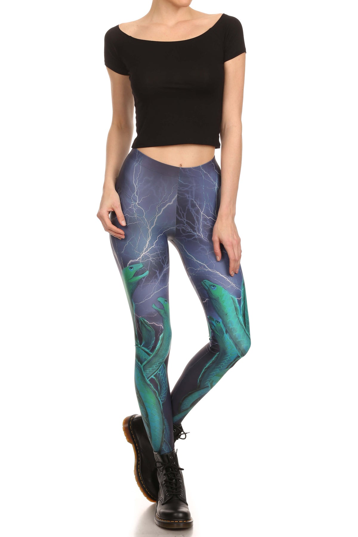 Electric Eel Leggings - POPRAGEOUS
 - 4