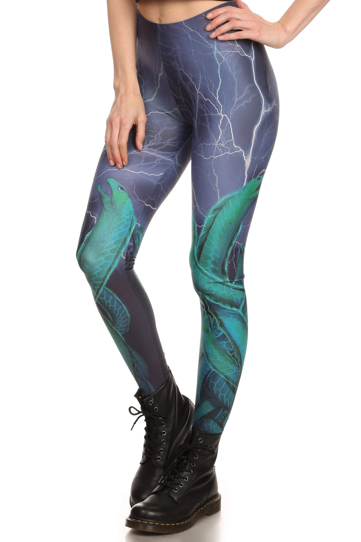 Electric Eel Leggings - POPRAGEOUS
 - 2