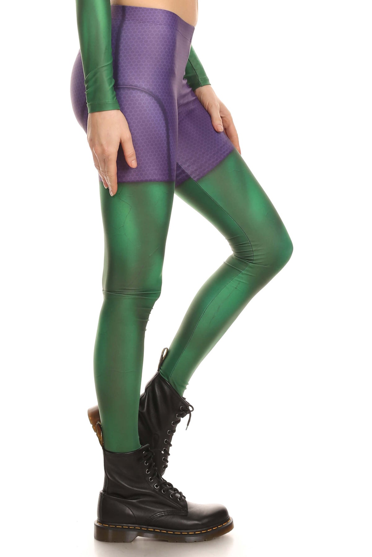 Green Savage Leggings - POPRAGEOUS
 - 2