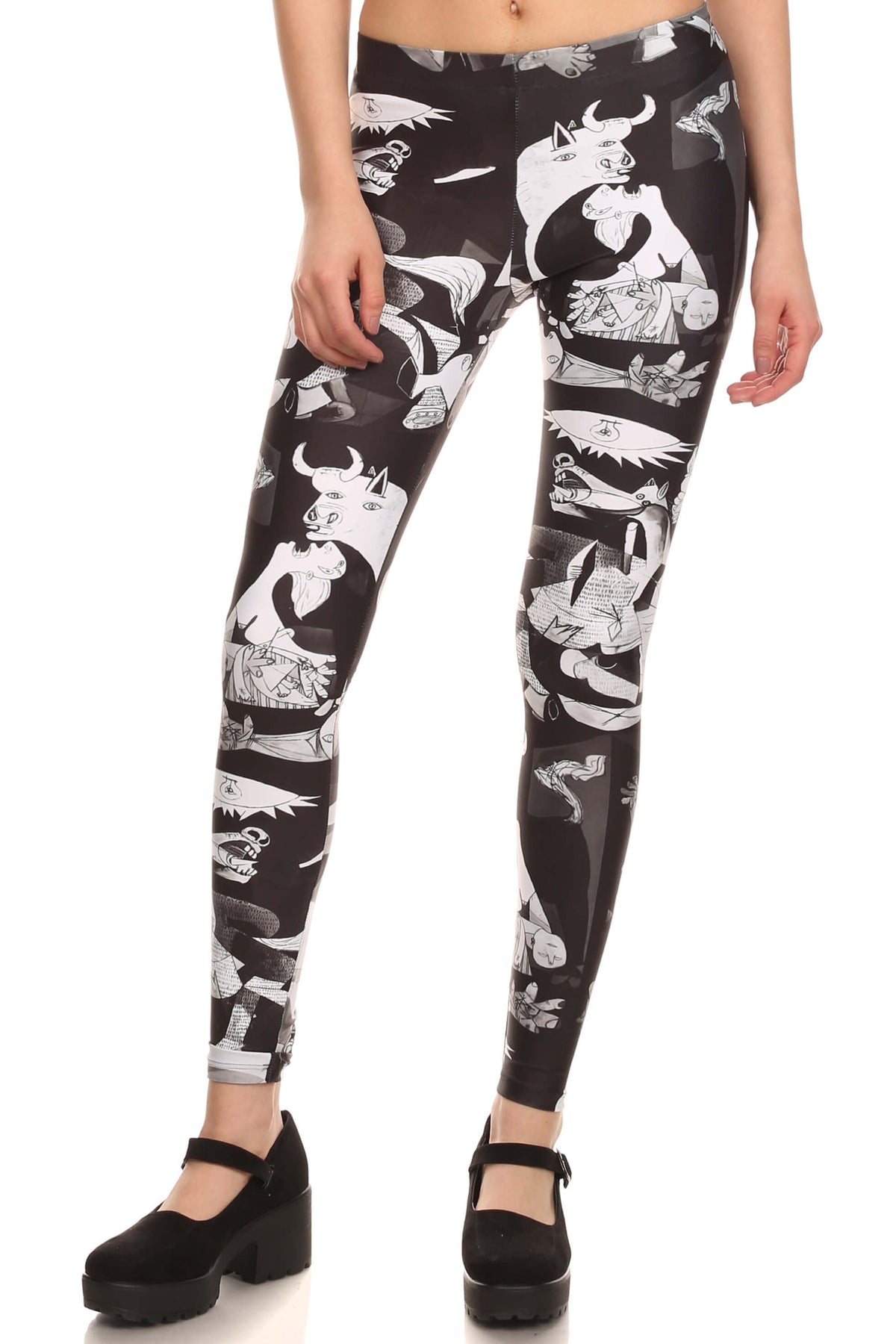 Art of War Leggings - POPRAGEOUS
 - 1