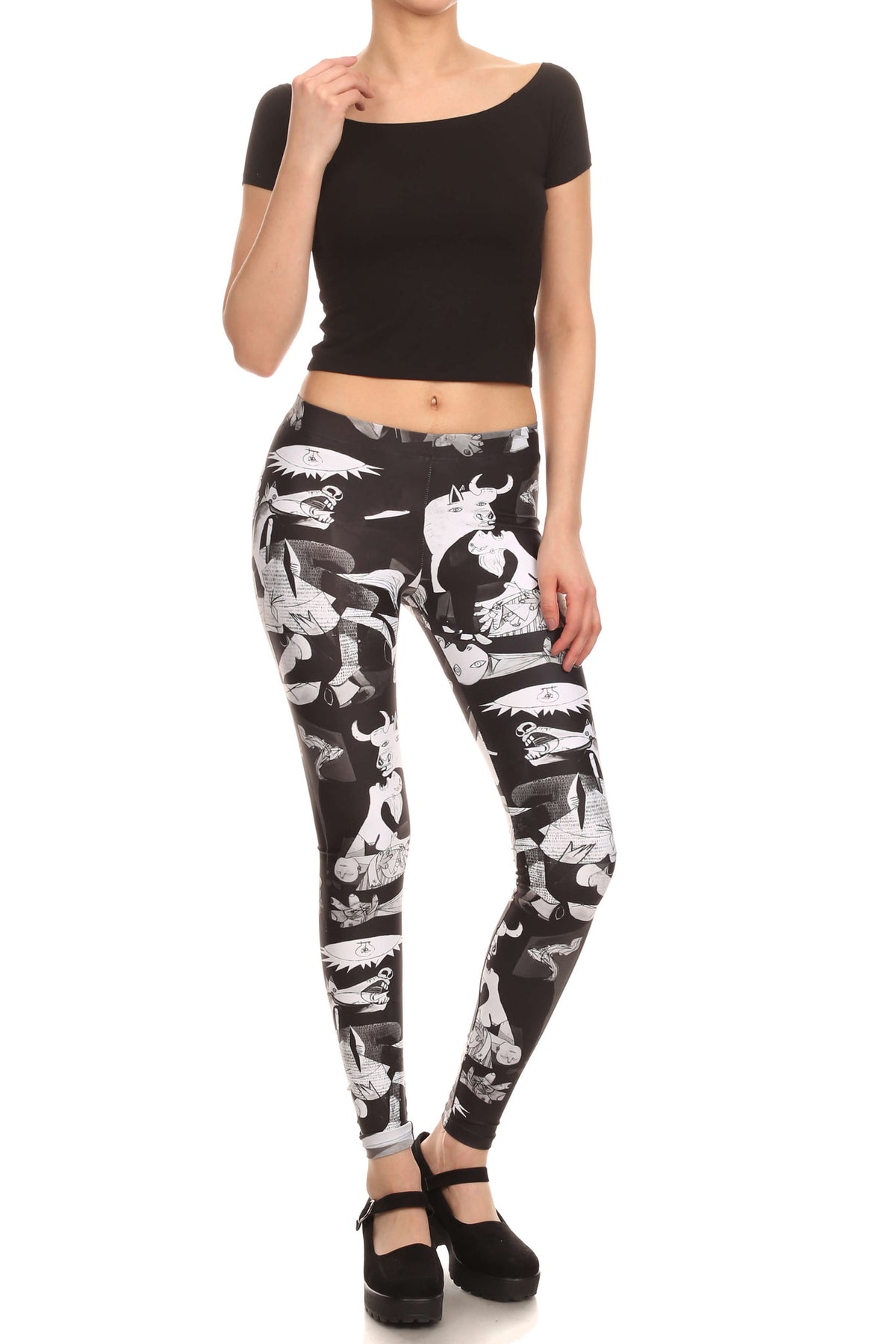 Art of War Leggings - POPRAGEOUS
 - 4