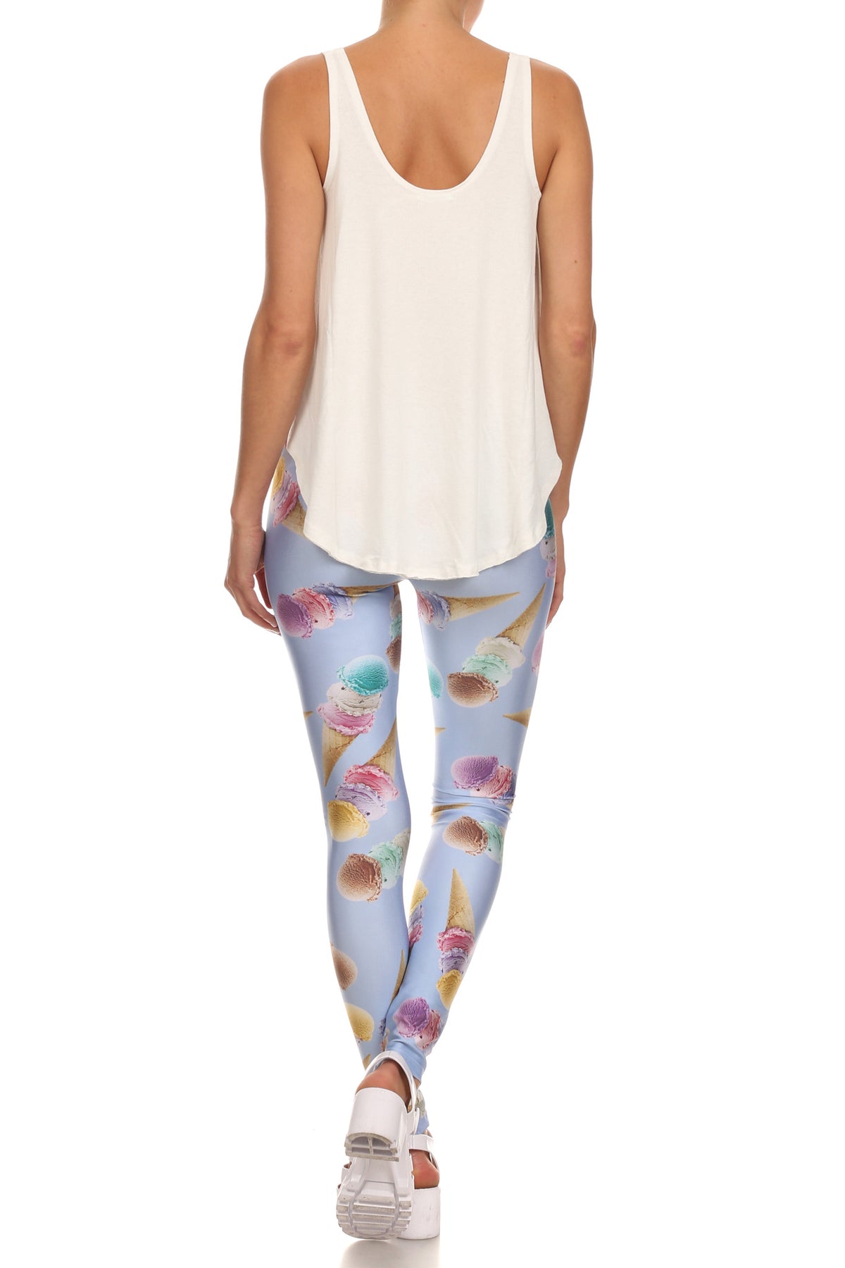 Ice Cream Leggings - POPRAGEOUS
 - 4
