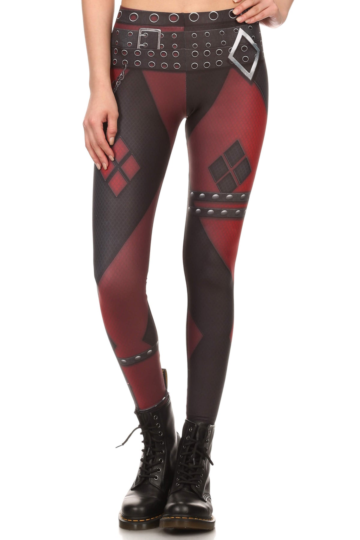 Insane Harlequin Leggings - LIMITED - POPRAGEOUS
 - 1