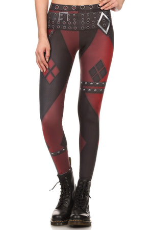 Insane Harlequin Leggings - LIMITED - POPRAGEOUS
 - 1