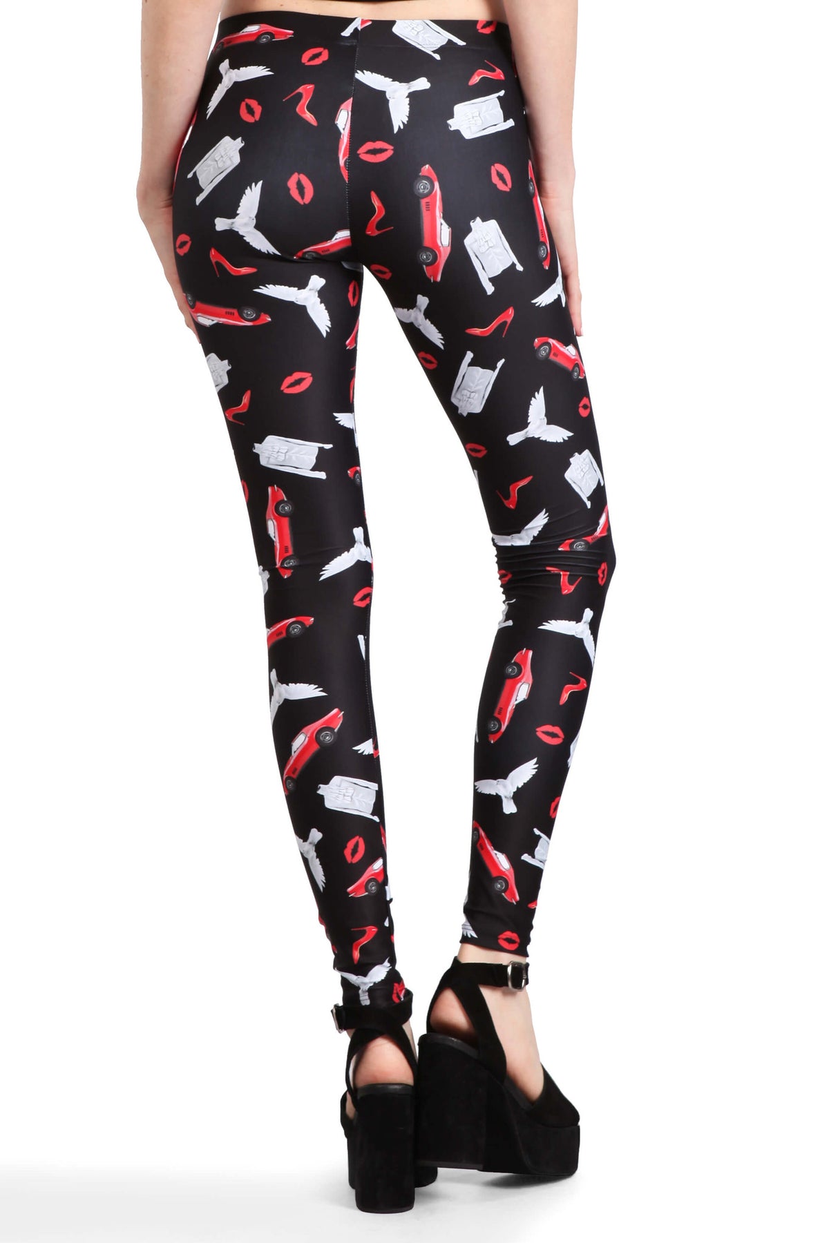 Little Red Corvette Leggings - POPRAGEOUS
 - 4