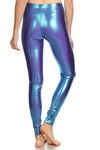 Molten Aqua & Purple Leggings - POPRAGEOUS
 - 4