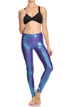 Molten Aqua & Purple Leggings - POPRAGEOUS
 - 3