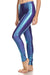 Molten Aqua & Purple Leggings