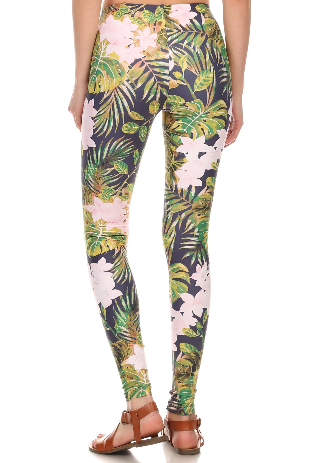 Navy Hawaiian Punch Leggings - POPRAGEOUS
 - 4