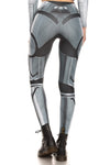 Robotic Leggings - Chrome - LIMITED - POPRAGEOUS
 - 3
