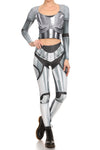 Robotic Leggings - Chrome - LIMITED - POPRAGEOUS
 - 4