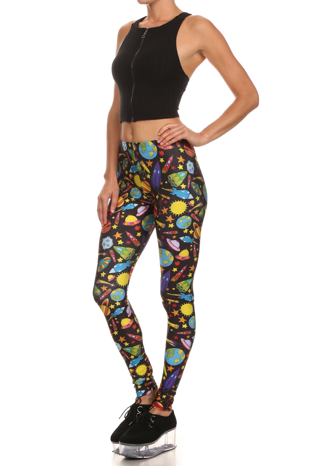 Space Kid Leggings - POPRAGEOUS
 - 2
