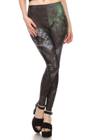 T-Rex Leggings - POPRAGEOUS
 - 1