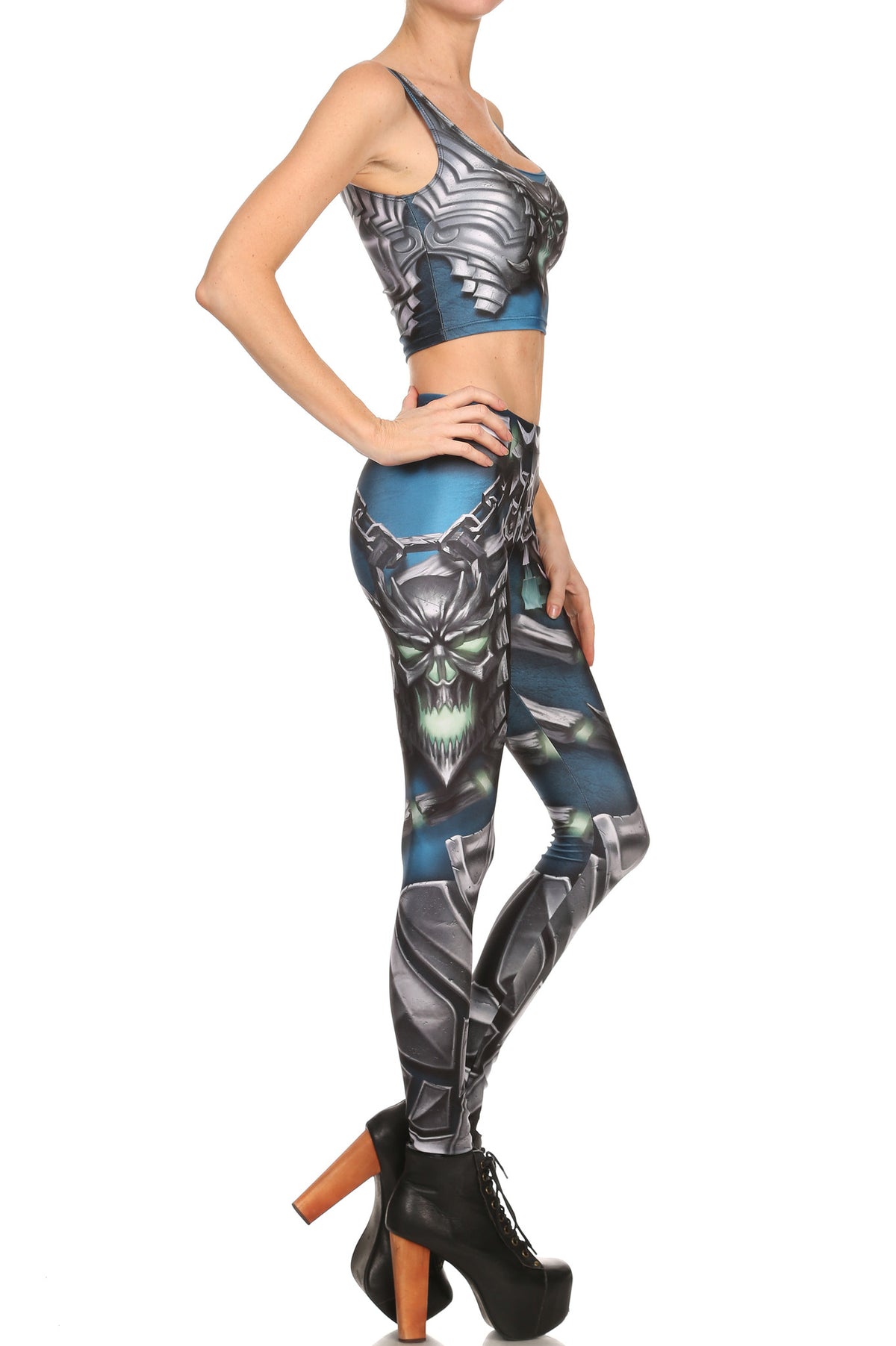 Chainess Leggings - POPRAGEOUS
 - 3