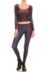 Web Master Long Sleeve Crop Top - POPRAGEOUS
 - 4