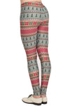 Fair Isle Christmas Leggings - POPRAGEOUS
 - 3