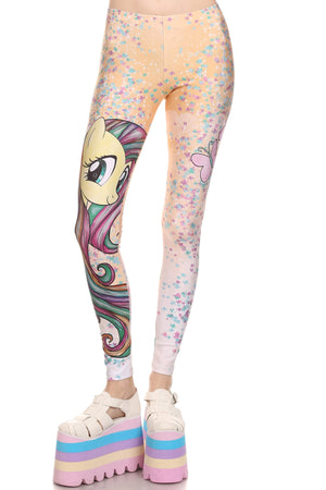 My Little Pony: Fluttershy Leggings - POPRAGEOUS
 - 1
