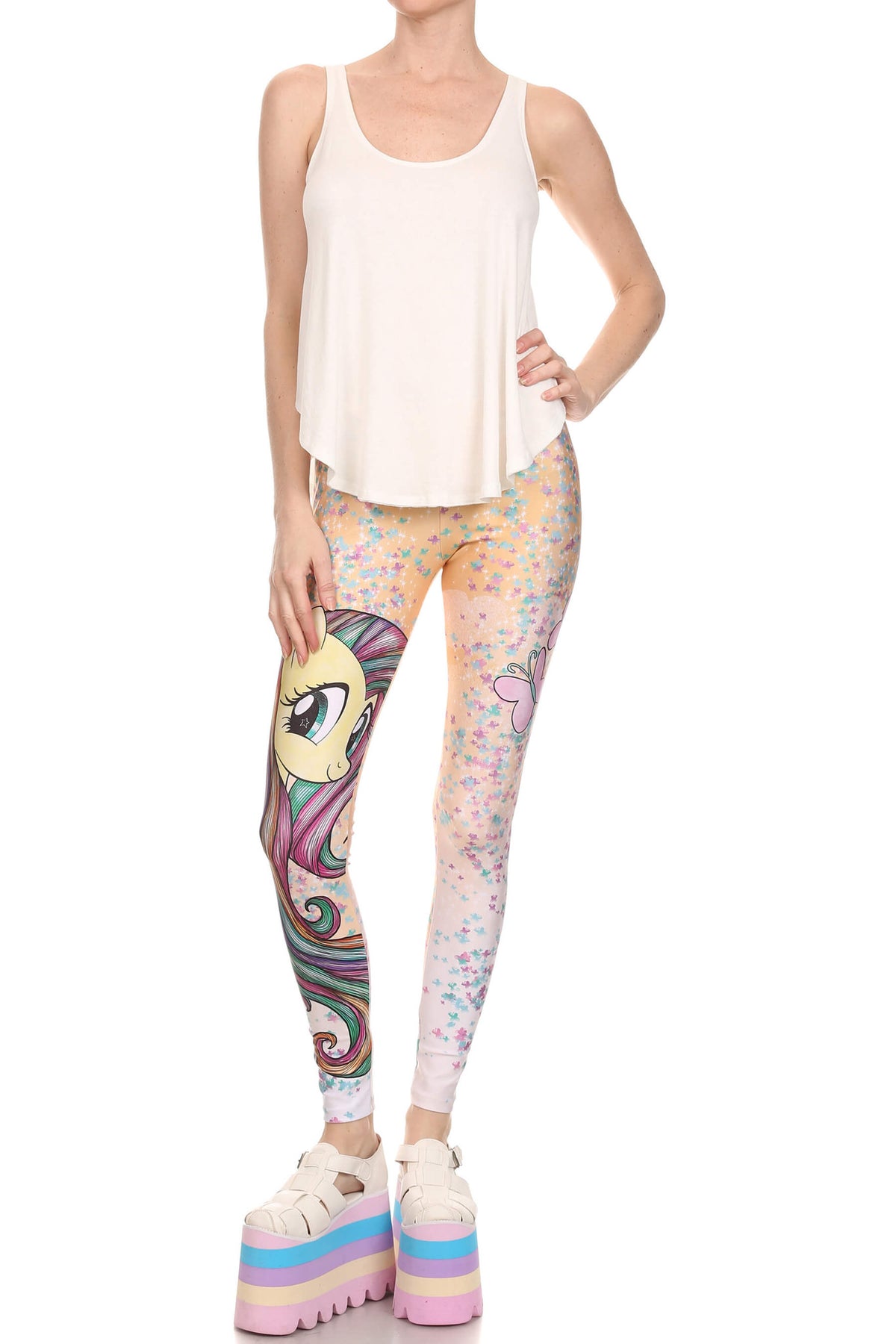 My Little Pony: Fluttershy Leggings - POPRAGEOUS
 - 4