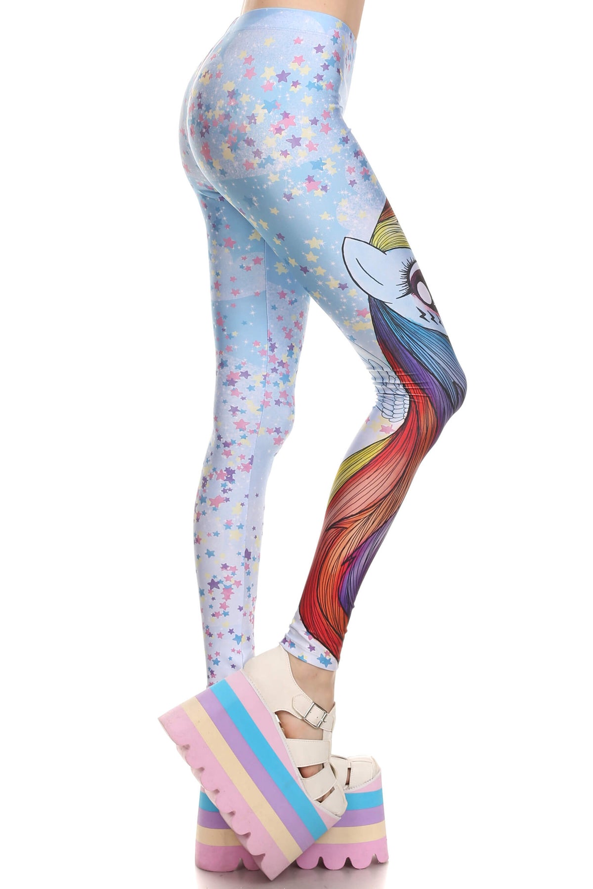 My Little Pony: Rainbow Dash Leggings - POPRAGEOUS
 - 2