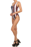 American Beauty Low Back Onesie Swim - POPRAGEOUS
 - 2