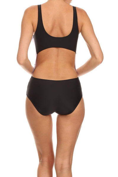 90's One-Piece Swim - Lavender
