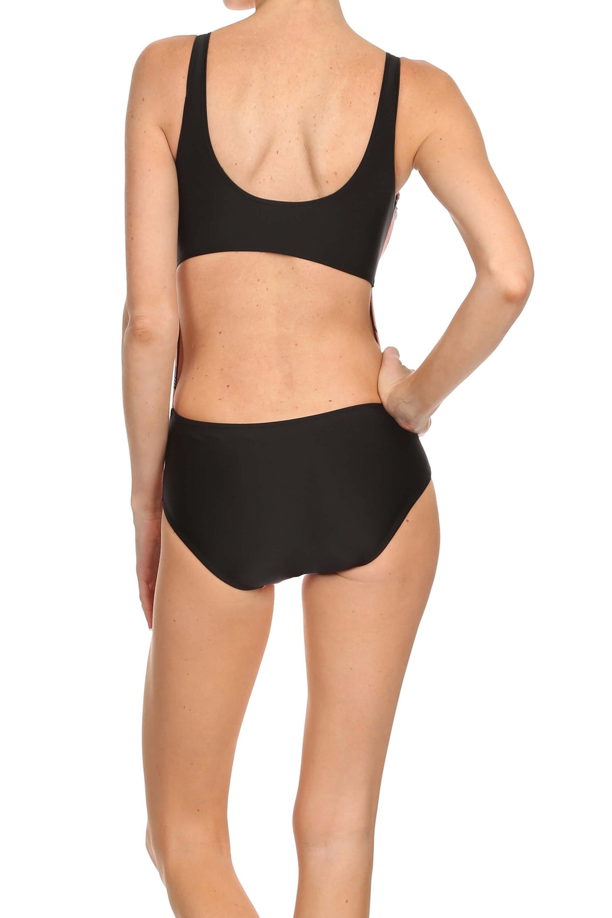 90's One-Piece Swim - Peach - POPRAGEOUS
 - 3