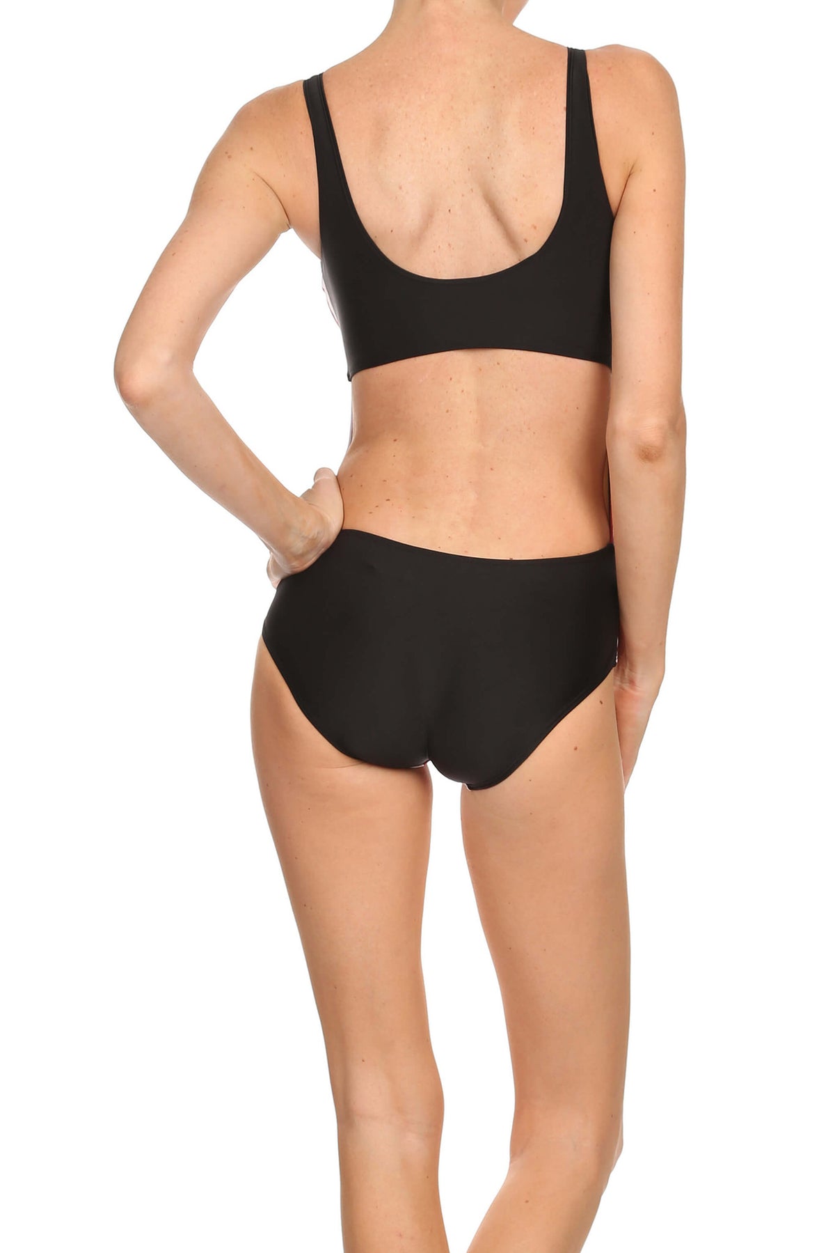 USA One-Piece Swim Vertical Stripes - POPRAGEOUS
 - 3