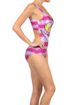 Cheshire Cat One-Piece Swim - POPRAGEOUS
 - 2