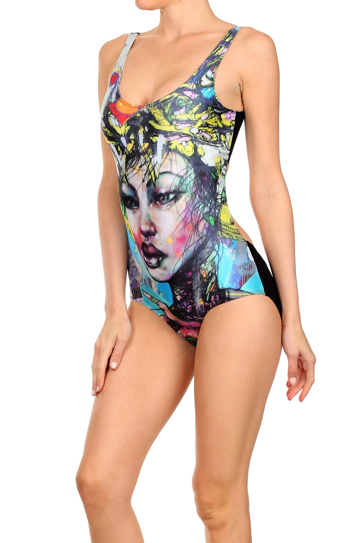 David Choe: 7th & Mateo Swim - POPRAGEOUS
 - 2