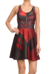 Insane Harlequin Skater Dress - LIMITED - POPRAGEOUS
 - 1