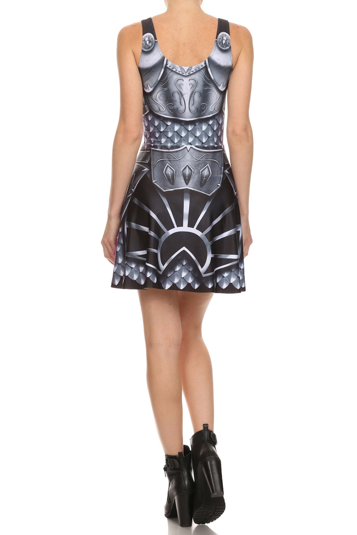 Paladin Skater Dress - POPRAGEOUS
 - 3