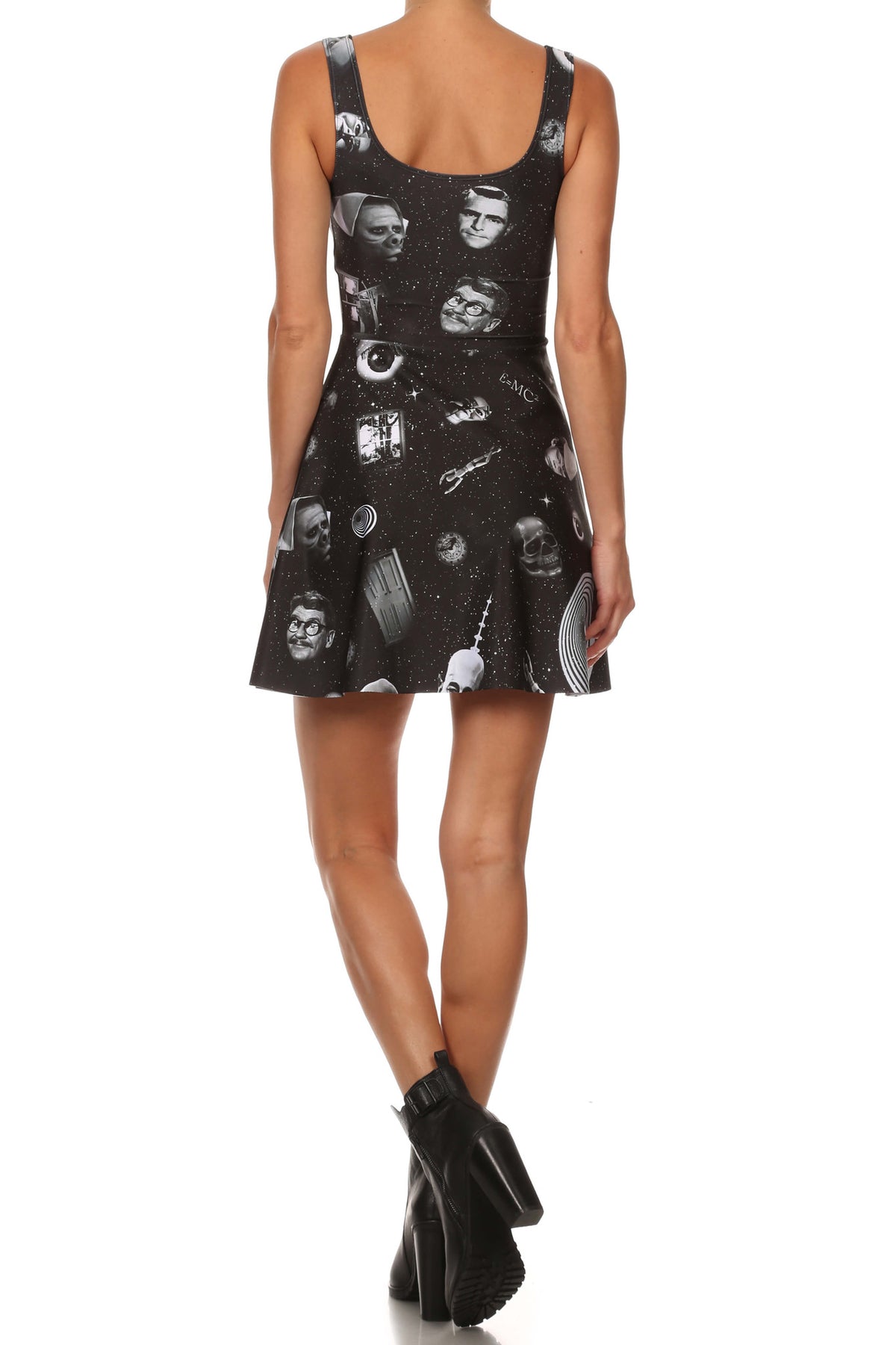 Twilight Zone Skater Dress - POPRAGEOUS
 - 4