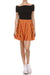 Game Day Classic Skater Skirt - Red & Gold