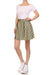 Game Day Classic Skater Skirt - Blue & Yellow