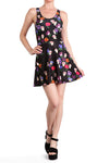 Dancing Mushrooms and Pansies Skater Dress - POPRAGEOUS
 - 2